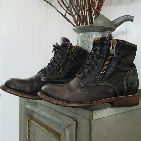 Bed Stu Shoes - ||BED STU|| black 'Tactic' combat boots